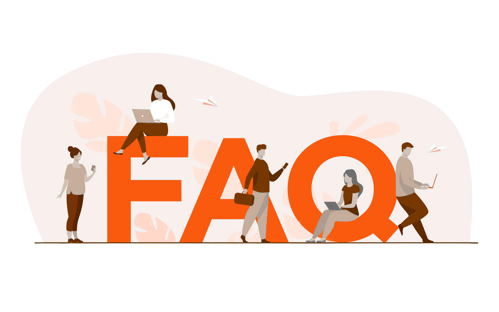 Ilustração de FAQ